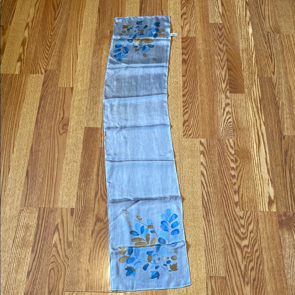 Vintage Vera Silk Floral Scarf